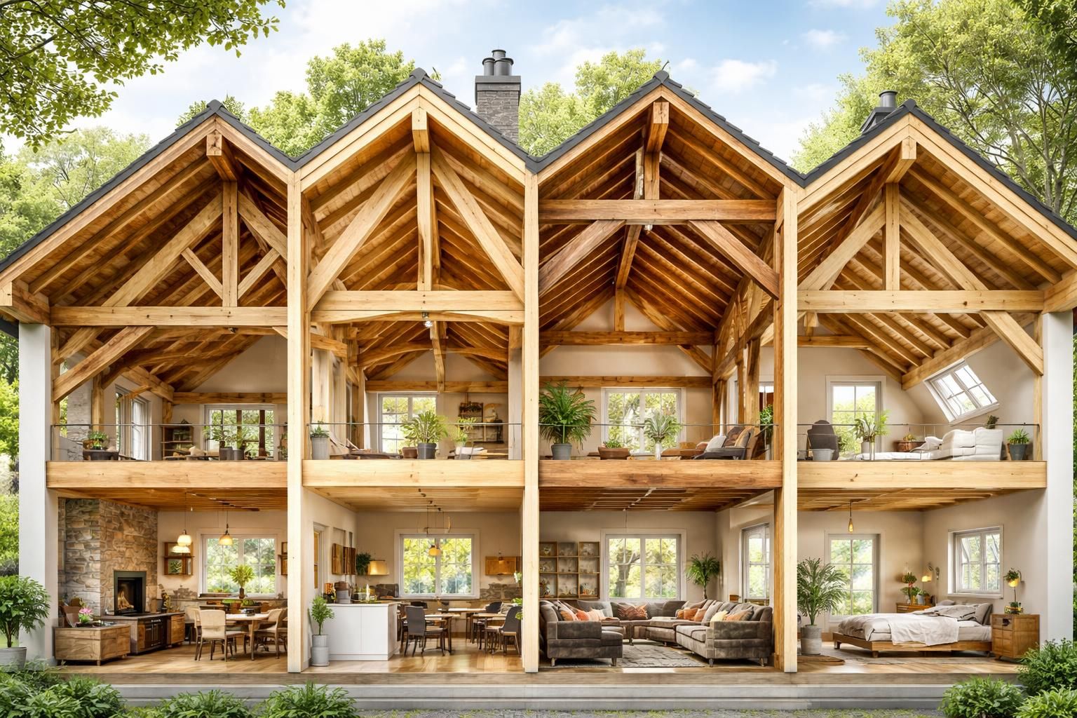 découvrez les différents types de charpentes en bois et leurs avantages pour renforcer la structure et l'esthétique de votre maison.