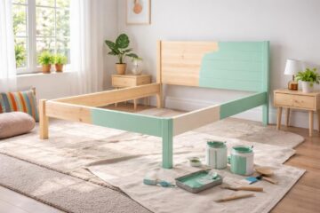 découvrez des idées créatives pour peindre un lit et relooker votre chambre avec style et originalité. transformez votre espace facilement et à petit prix.