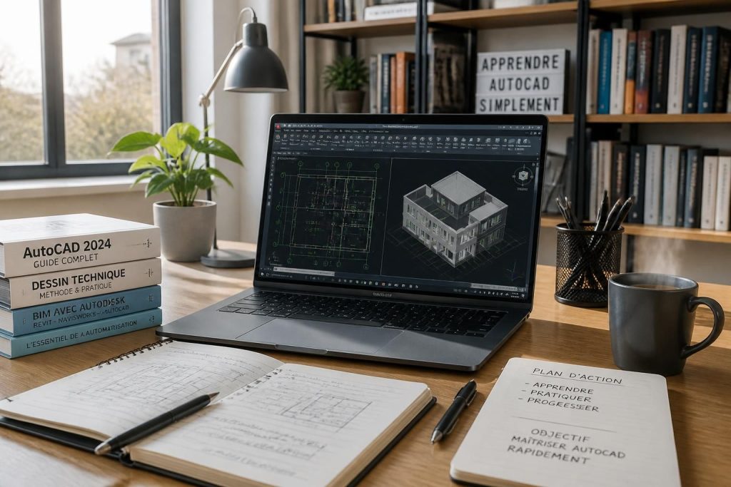 découvrez une méthode simple et efficace pour apprendre autocad rapidement et maîtriser ses outils essentiels afin de progresser facilement dans la conception assistée par ordinateur.