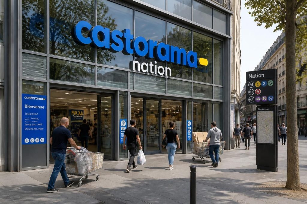 découvrez les informations pratiques et les modalités d'accès à castorama nation, votre boutique de bricolage et décoration au cœur de paris.