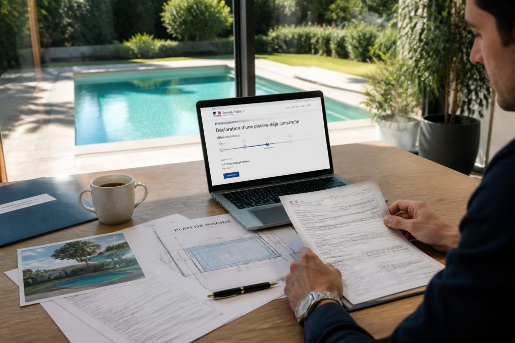 apprenez comment déclarer rapidement une piscine déjà construite avec notre guide pratique et simplifié. toutes les étapes pour une déclaration en toute conformité.