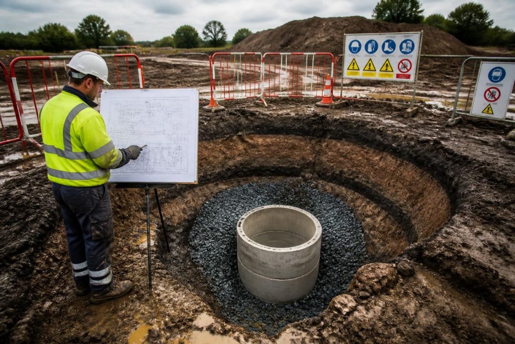 découvrez pourquoi la réglementation est essentielle dans la conception d'un puits perdu pour assurer la sécurité, la conformité environnementale et l'efficacité du système de drainage.