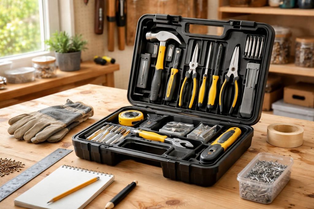 découvrez notre check-list complète pour bien préparer votre mallette de bricolage et démarrer vos projets en toute sérénité.